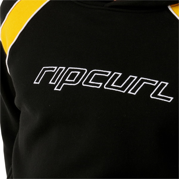 2026 Rip Curl Hommes Panneau D'archive Ride Hoodie 0D1MFL - Black